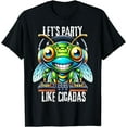 Cicada Invasion Tour 2024 Funny Dj Music Noise Party Cicada TShirt S