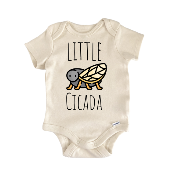 Cicada Love Bug Insect Newborn Baby Bodysuit