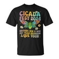 thumbnail image 1 of Cicada Lover Fest 2024 Broods XIX & XIII 221 Years Reunion T-Shirt – Funny Cicada Invasion Graphic Tee, Insect Enthusiast Shirt for Nature Lovers, Entomology Fans, and Summer Bug Festival, 1 of 3