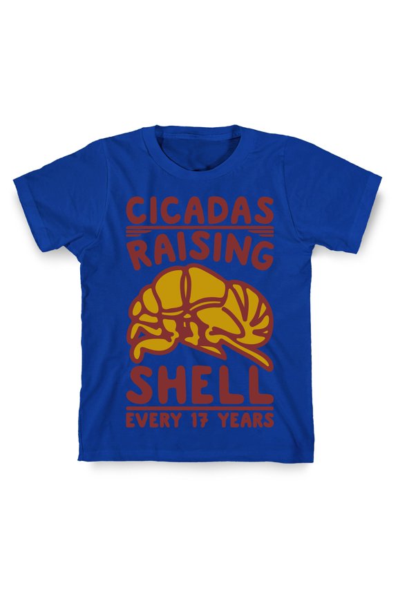 Cicadas Raising Shell White Print Tee Shirt Sweatshirt Hoodie