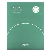 Cicaful Calming Beauty Mask, 10 Sheets, 0.95 oz 27 g Each, Beplain