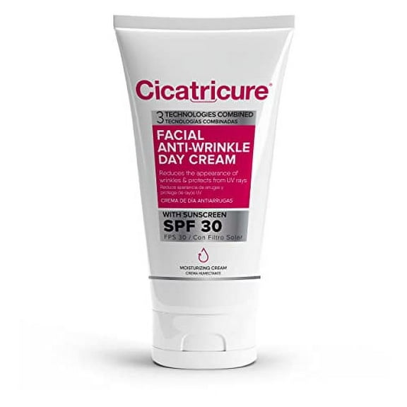 Cicatricure Anti Wrinkle Face & Neck Day Cream with SPF 30, 1.5 oz