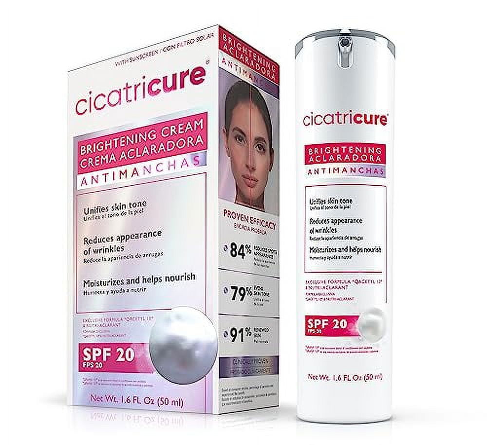 Cicatricure Brightening Facial Moisturizer, 3in1 Face Cream with Anti