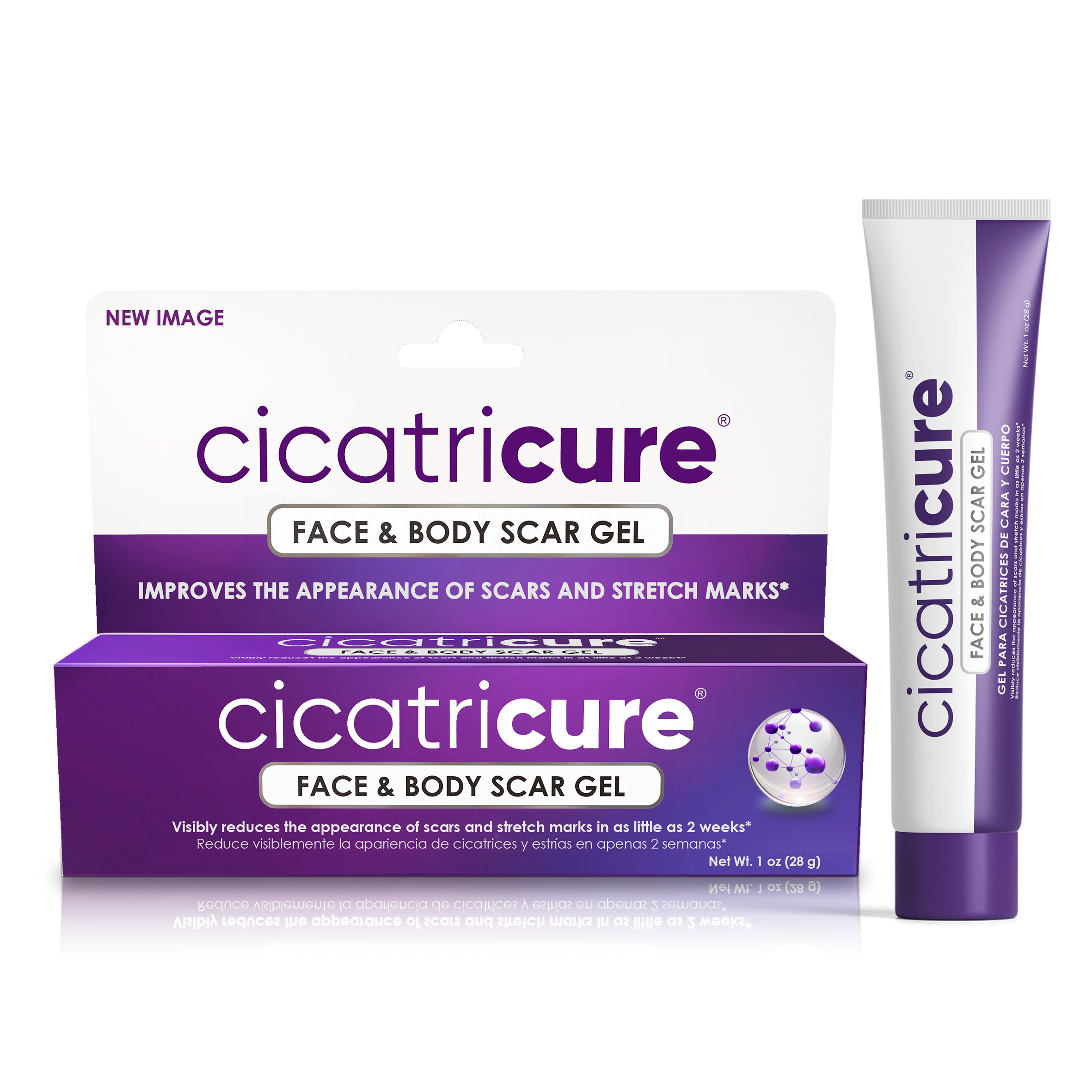 Cicatricure Scar Reducing Cream, Face & Body Scar Gel, 1 oz (30g) - image 1 of 9