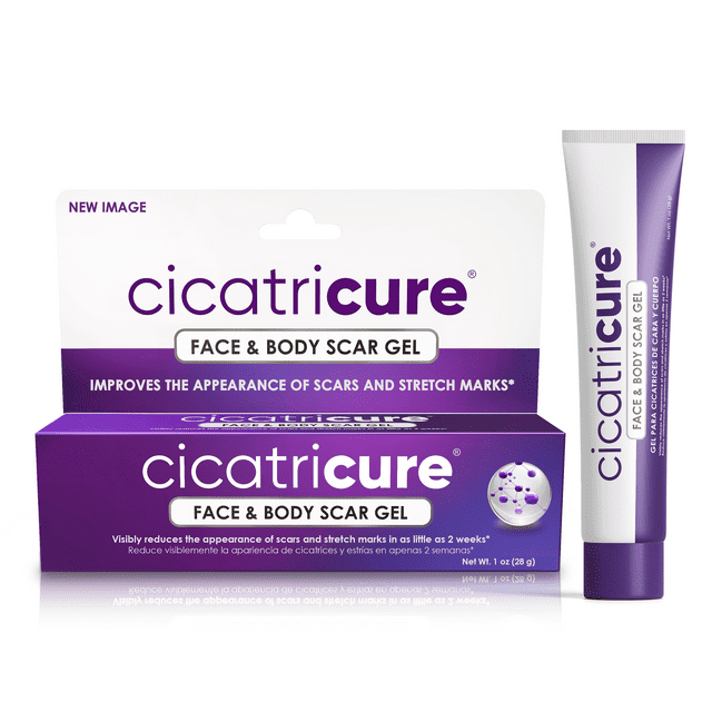 Cicatricure Scar Reducing Cream, Face & Body Scar Gel, 1 oz (30g)