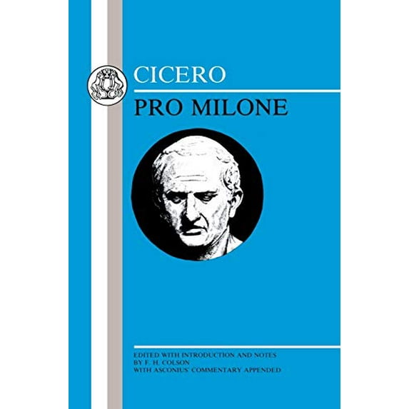Pre-Owned Cicero: "Pro Milone" (Latin Texts) Paperback