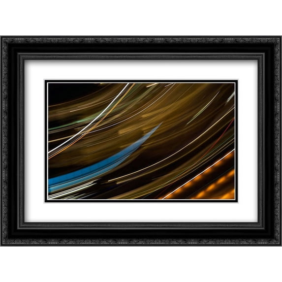 Cicero Sunday Morning 2x Matted 24x18 Black Ornate Framed Art Print by Benjamin, Andrew