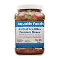 thumbnail image 1 of Cichlid Growth ULTRA 8-Type Premium Flake Mix for Discus, Cichlids, All Tropicals. Aquatic Foods Premiun Flakes…6oz Med Jar, 1 of 2