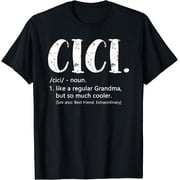 Cici Shirts for Women Mothers Day idea Cute Grandma Cici T-Shirt