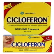 Cicloferon Cold Sore Treatment Gel, Clear, 1 Tube of 0.14 oz