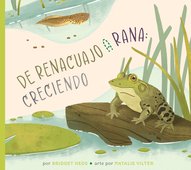 Ciclos de Vida Ilustrados de Renacuajo a Rana: Creciendo, (Hardcover)