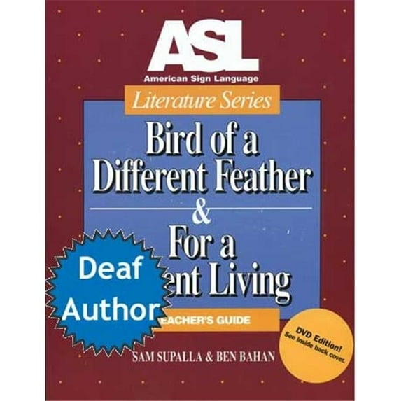 Cicso Independent BDVD198 ASL Literature Series - Bird of a Different Feather Book & DVD - Teacher Set
