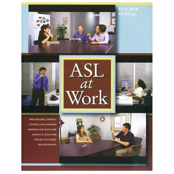 Cicso Independent BDVD207 ASL at Work - Teacher Manual