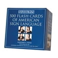 thumbnail image 1 of Cicso Independent  Barrons 500 Flash Cards of American Sign Language, 1 of 1