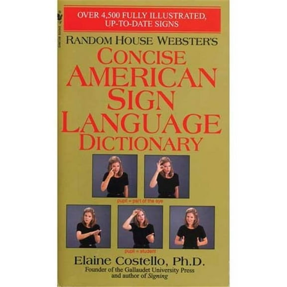 Cicso Independent Concise American Sign Language Dictionary - Paperback - 528 pages