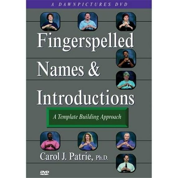 Cicso Independent DVD340 Fingerspelled Names & Introductions