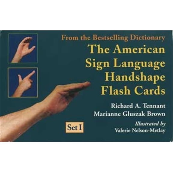 Cicso Independent The American Sign Language Handshape Flashcards Set I