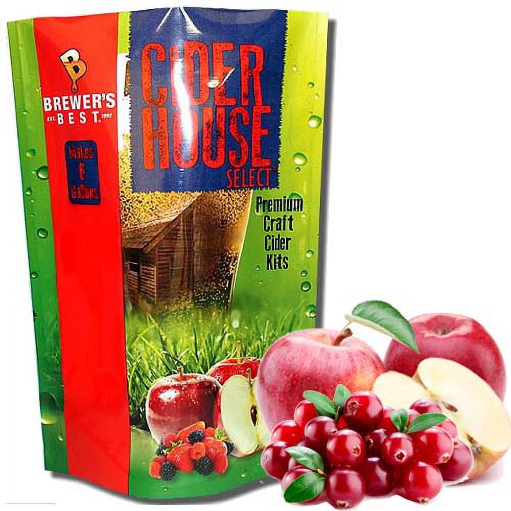 Cider House Select Cranberry Apple Cider Making Kit (5.3 lb)