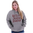 thumbnail image 1 of Cider Scarves Scripture Christian Hoodie Sweatshirt Women Brisco Brands M, 1 of 6