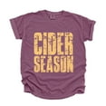 thumbnail image 1 of Cider Season Block Distressed - Women's Garment Dyed Graphic T-Shirt, 1 of 11