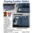 thumbnail image 1 of Cidron Blue Wallet with Key Rings, 1 of 1