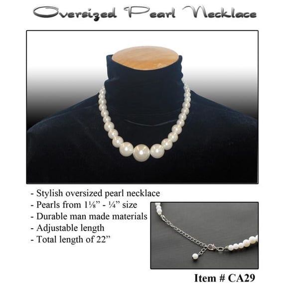 Cidron Oversized Pearl Necklace