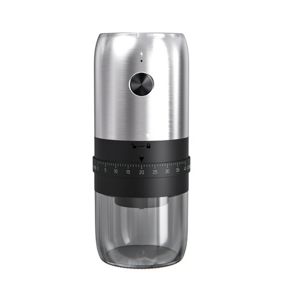 Ciduduta Rechargeable Electric Coffee Grinder, Portable Cordless Coffee Bean Grinder with Stainless Steel Blades, Adjustable Coarseness