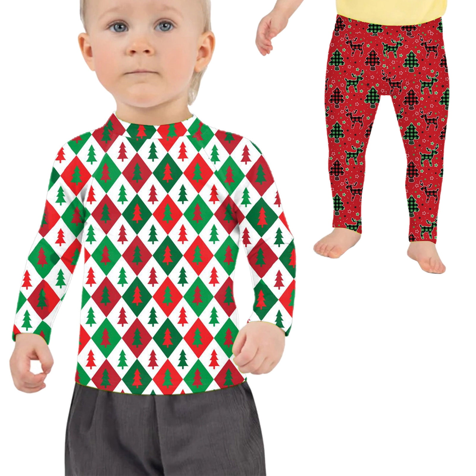 CieKen Party Toddler Boys Girls Kids Christmas Activewear Children