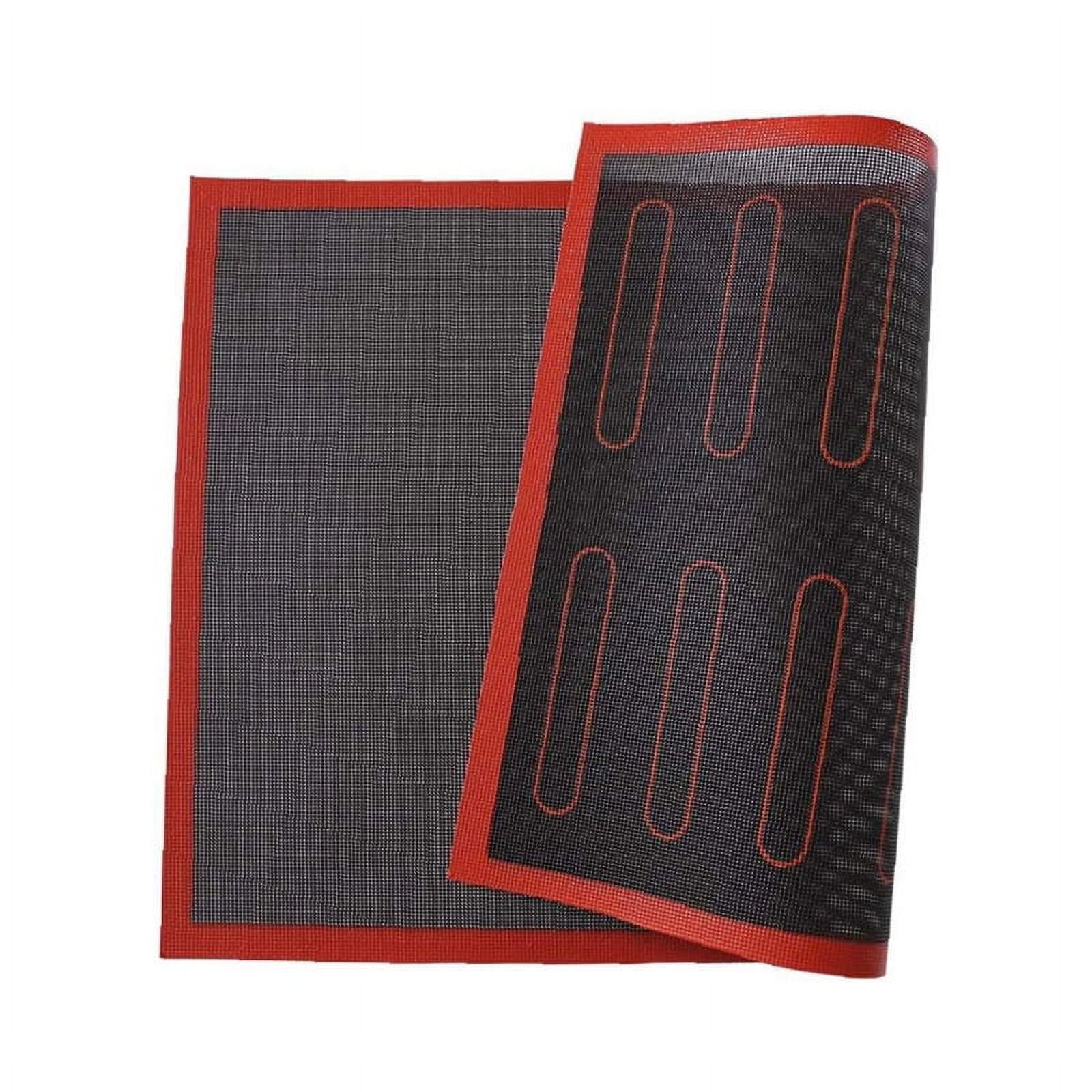 Cieatiam Silicone Hollow Baking Mat Glass Fiber Baking Plate Mat Cookie