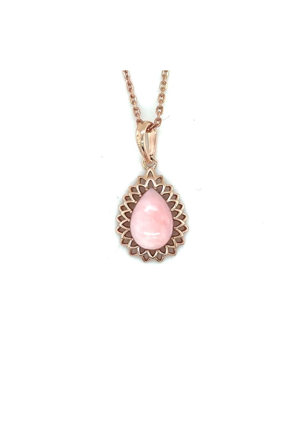 Natural Opal Necklace for Women Gold Floating 1.8 Carats  Opal Necklace Birthstone Birthday Gifts for Wife