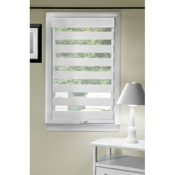 Cielo Cordless Sheer Double Layered Shade 32x72 - Linen