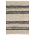 thumbnail image 1 of Dash & Albert Cielo Stripe Handwoven Cotton Rug, 5' x 8', Navy, 1 of 8