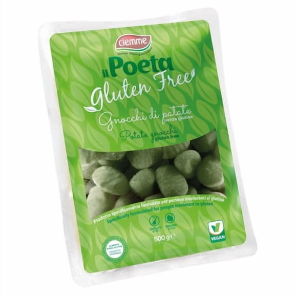 Ciemme Poeta Gluten Free Potato Gnocchi 500g, British Import (Pack of 3)