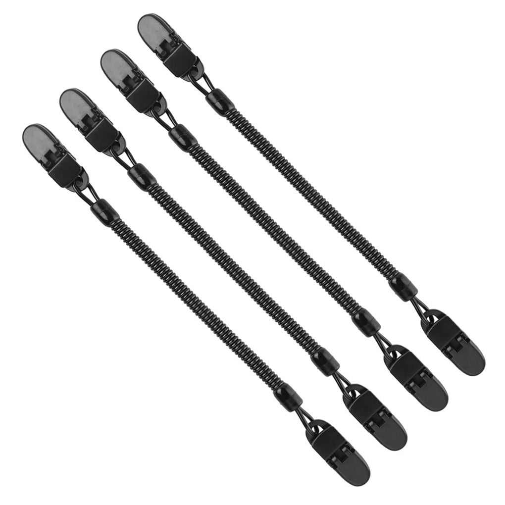 Cientrug 4pcs Caps Retainer Clip Flexible Adjustable Clamps Hat