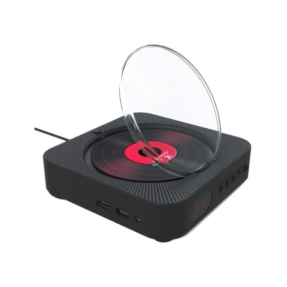Cientrug ABS High Definition 1080P DVD Player Built-in Bluetooth Speaker Highest Definition Can Reach 1080P black