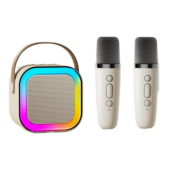 Cientrug Voice Box With Bluetooth Technology And Fashion Colored Lights And Yun Has New Embeds Camera Grade white White Double