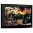 thumbnail image 1 of Cieslikowski, Zeny 14x12 Black Modern Framed Museum Art Print Titled - Tulips Paris, 1 of 5