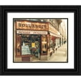 thumbnail image 1 of Cieslikowski, Zeny 24x20 Black Ornate Wood Framed with Double Matting Museum Art Print Titled - Boulangier Patissier, 1 of 4