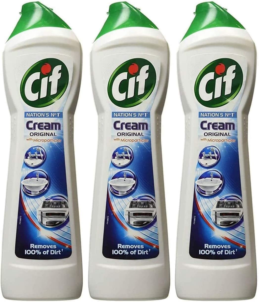 Cif Cream Cleaner Original 500ml (PACK OF 3)