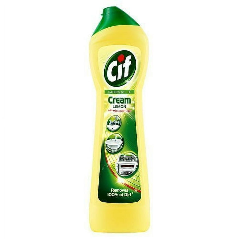 Cif Cream Cleaner Lemon (500 ml) - Turkish Market - Online Turkish  Supermarket