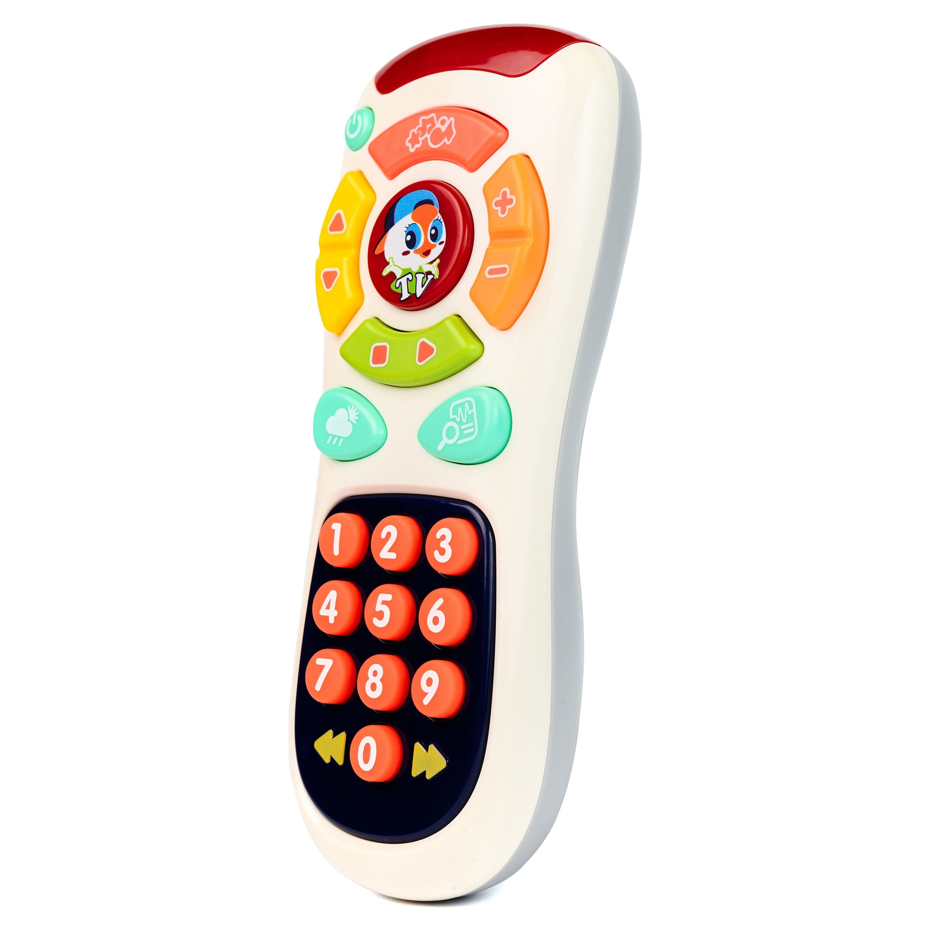CifToys Baby Remote Control Toy, Musical TV Toy Remote for Babies