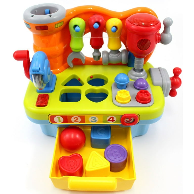 CifToys Musical Learning Workbench Toy for Kids Construction Work