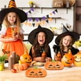 thumbnail image 1 of Cififendec 50Pcs Halloween Pumpkin Disposable Paper Plates, 7", Dinner Plates for Holiday Party Table Setting Decor, Food Serving, 1 of 5