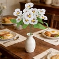 thumbnail image 1 of Cififendec Artificial Silk Pansy Flowers Fake Flowers UV Resistant Plants for Hotel Decoration Wedding and Home Decor Creatives Ornaments Silk Flowers Available in Various Colors, 1 of 5