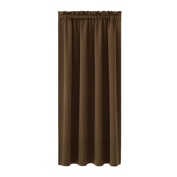 Cififendec Blackout Curtains for Bedroom Soft Solid Room Darkening Thermal Insulated Window Treatments, W40 x L63 Inch, Protect Privacy