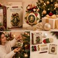 thumbnail image 1 of Cififendec Christmas Nativity Patchwork Bauble DIY Craft Kit, 7.87", Quilt Ball Ornament Making Set for Handmade Xmas Tree Hanging Assembly, 1 of 9