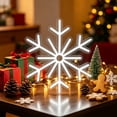 thumbnail image 1 of Cififendec Christmas Neon Sign Light, 10.2"×9", Usb Powered Dual Use Hanging Tabletop Neon Lamp with Festive Motifs for Window Mantel Holiday Lighting, 1 of 6