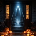 thumbnail image 1 of Cififendec Halloween Ghost Printed Door Cover, 70.87" x 35.43", Spooky Fabric Door Banner for Party Front Entry, 1 of 6