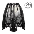 thumbnail image 1 of Cififendec Halloween Lace Spider Cover, 60"×20", Multi Use Lamp Shade Mantel Scarf Door Drape for Fireplace Hearth Dining Sideboard Entry Arch Decor, 1 of 5