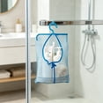 thumbnail image 1 of Cififendec Hanging Mesh Storage Organizer Bag, 11.8"×8.6", Multi-purpose Breathable Net Pouch for Bathroom Toiletry Storage & Balcony Small Item Quick Air Drying, 1 of 5